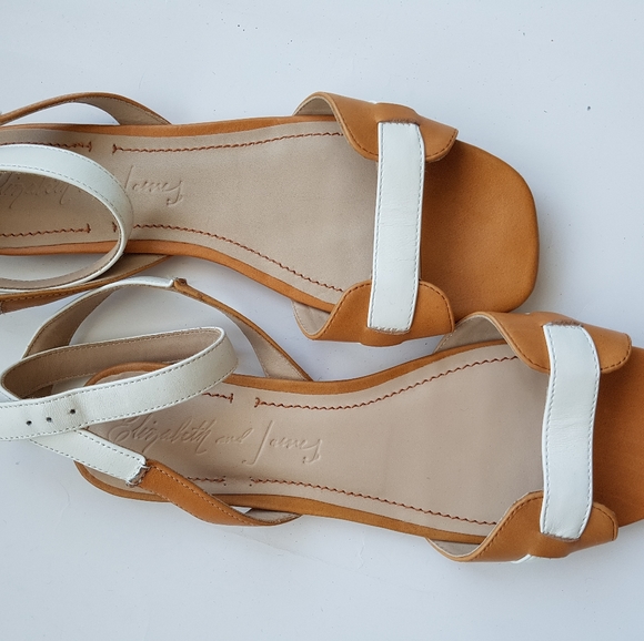 Elizabeth and James paige tan sandals - Picture 2 of 5
